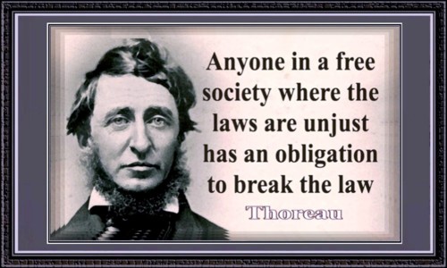 henry david thoreau civil disobedience